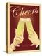 Cheers to Us-Anderson Design Group-Stretched Canvas