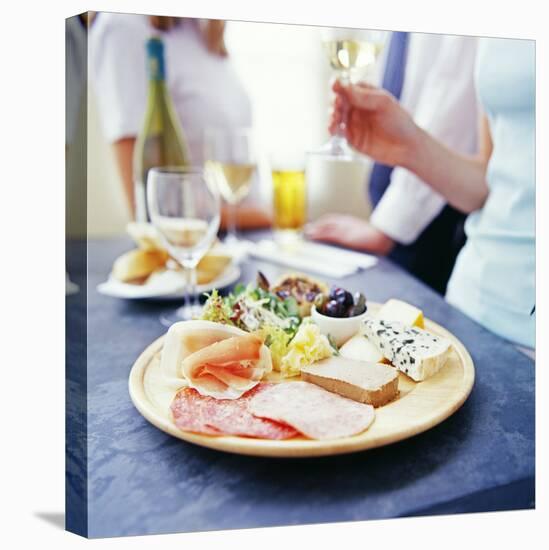 Cheese And Meats-David Munns-Premier Image Canvas