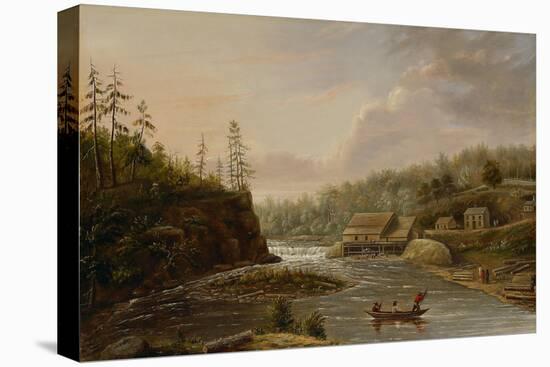 Cheever's Mill on the St. Croix River, 1847-Henry Lewis-Premier Image Canvas