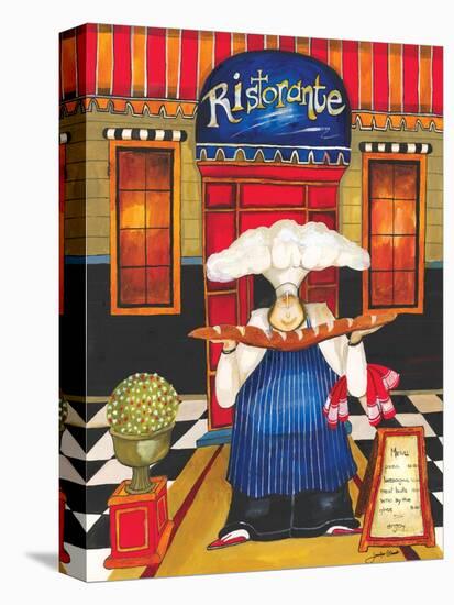 Chef at Ristorante-Jennifer Garant-Premier Image Canvas