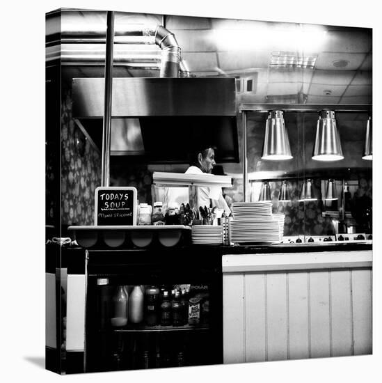Chef in Restaurant-Rory Garforth-Premier Image Canvas