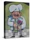 Chef with Wine A-Tim Nyberg-Premier Image Canvas