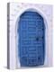 Chefchaouen Blue Door and Whitewashed Walls - Typical in Rif Mountains Town of Chefchaouen, Morocco-Andrew Watson-Premier Image Canvas