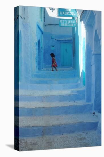 Chefchaouen Girl-null-Premier Image Canvas