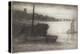 Chelsea Bridge and Church from Sixteen Etchings of Scenes on the Thames and Other Subjects-James Abbott McNeill Whistler-Premier Image Canvas