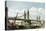 Chelsea Bridge, London, C1860-null-Premier Image Canvas