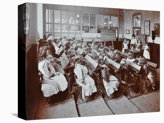 Chemistry Lesson, Albion Street Girls School, Rotherhithe, London, 1908-null-Premier Image Canvas