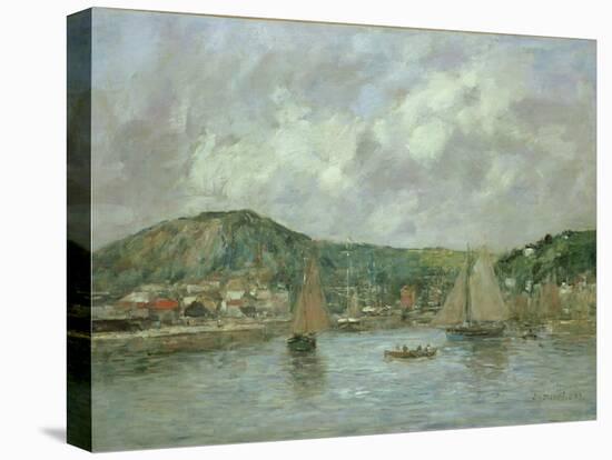 Cherbourg, 1883-Eugène Boudin-Premier Image Canvas