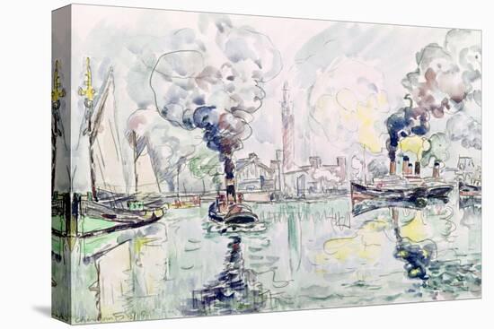 Cherbourg, 1931-Paul Signac-Premier Image Canvas