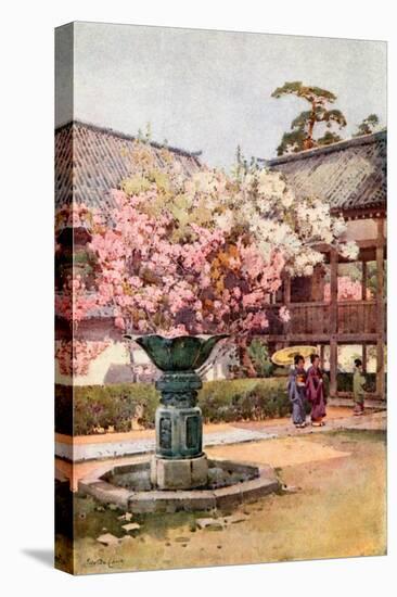 Cherry Blossom, Chion-In Temple-Ella Du Cane-Premier Image Canvas