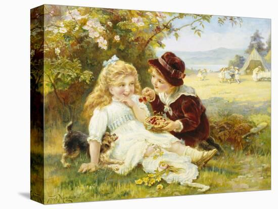 Cherry Earrings-Frederick Morgan-Premier Image Canvas