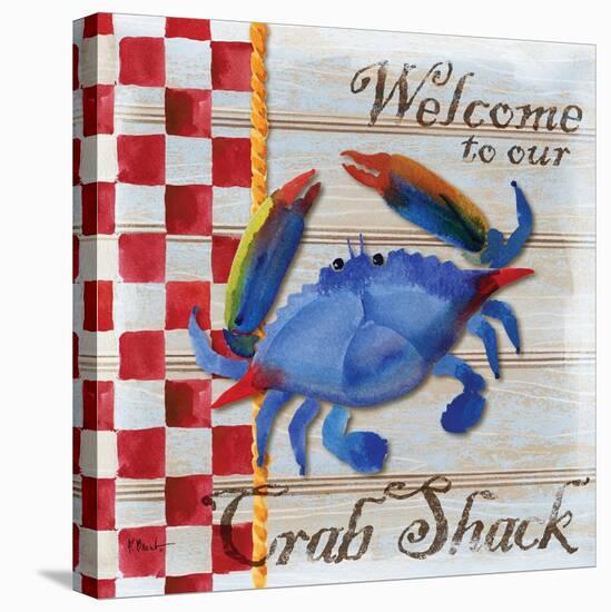 Chesapeake Crab-Paul Brent-Stretched Canvas