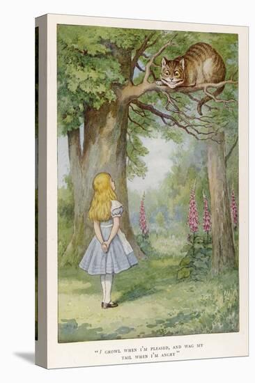 Cheshire Cat-John Tenniel-Premier Image Canvas
