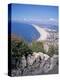 Chesil Beach and Portland Harbour, Isle of Portland, Dorset, England, United Kingdom-Geoff Renner-Premier Image Canvas