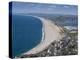 Chesil Beach and the Fleet Lagoon from Portland, Jurassic Coast, UNESCO World Heritage Site-Roy Rainford-Premier Image Canvas