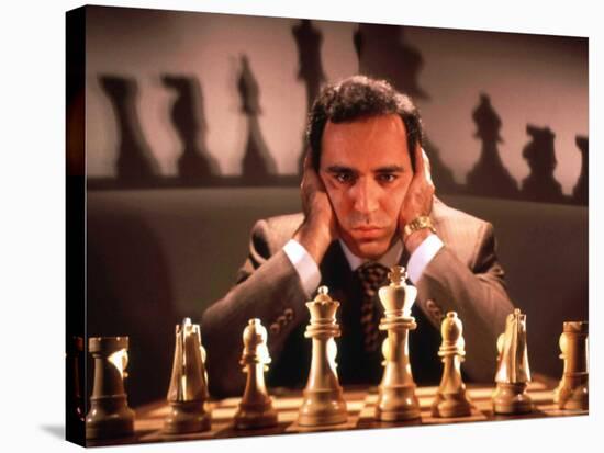 Chess Champion Gary Kasparov Training for May Rematch with Smarter Version of IBM Computer-Ted Thai-Premier Image Canvas