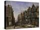 Chester: Watergate Street from the Corner of Crook Street, with Eastgate Beyond-Louise J. Rayner-Premier Image Canvas