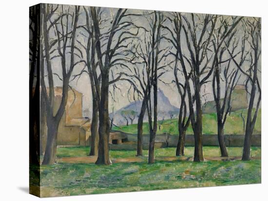 Chestnut Trees at Jas De Bouffan, C.1885-86-Paul Cezanne-Premier Image Canvas