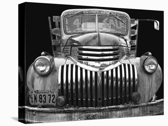 Chev 4 Sale - Black and White-Larry Hunter-Premier Image Canvas