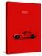 Chev Corvette-Stingray Red-Mark Rogan-Stretched Canvas