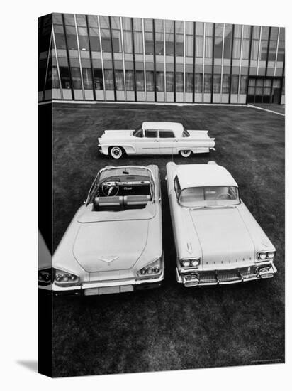 Chevrolet Impala and Lincoln Premiere, All New 1958 Cars-Andreas Feininger-Premier Image Canvas