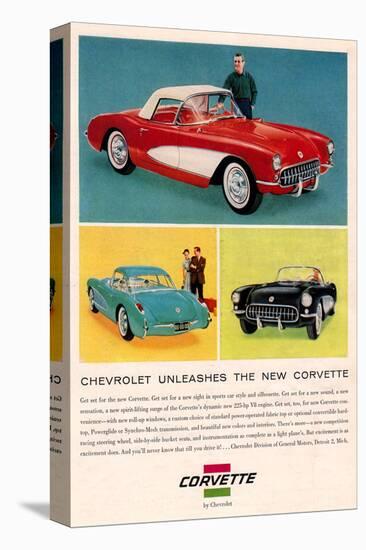 Chevrolet Unleashes Corvette-null-Stretched Canvas