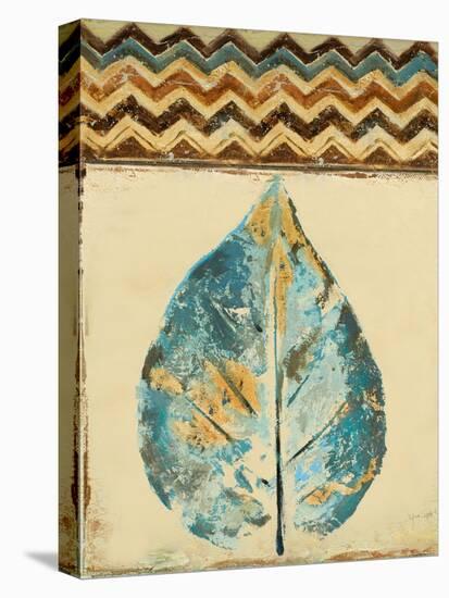 Chevron Leaf II-Patricia Pinto-Stretched Canvas