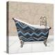 Chevron Tub 1-Diane Stimson-Stretched Canvas