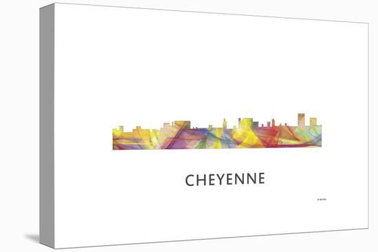 Cheyenne Wyoming Skyline-Marlene Watson-Premier Image Canvas