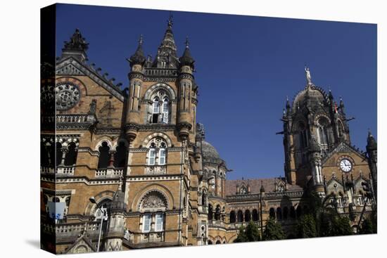 Chhatrapati Shivaji (Victoria) Terminus, Mumbai, India-Kymri Wilt-Premier Image Canvas