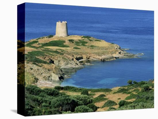 Chia Beach, South Coast, Sardinia, Italy, Mediterranean, Europe-Bruno Morandi-Premier Image Canvas