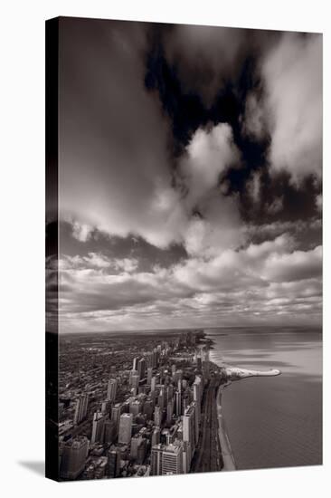 Chicago Aloft BW-Steve Gadomski-Premier Image Canvas