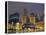 Chicago at night-Patrick  J. Warneka-Premier Image Canvas