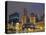 Chicago At Night-Patrick Warneka-Premier Image Canvas