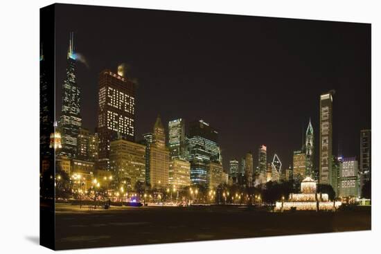 Chicago Bears Skyline 2007-Patrick Warneka-Premier Image Canvas