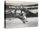 Chicago Bears Teammates Practicing as Joe Zeller Tries to Tackle Red Grange-null-Stretched Canvas