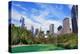 Chicago City Downtown Urban Skyline with Skyscrapers and Cloudy Blue Sky over Park.-Songquan Deng-Premier Image Canvas