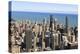 Chicago City Skyline and Lake Michigan, Chicago, Illinois, United States of America, North America-Amanda Hall-Premier Image Canvas