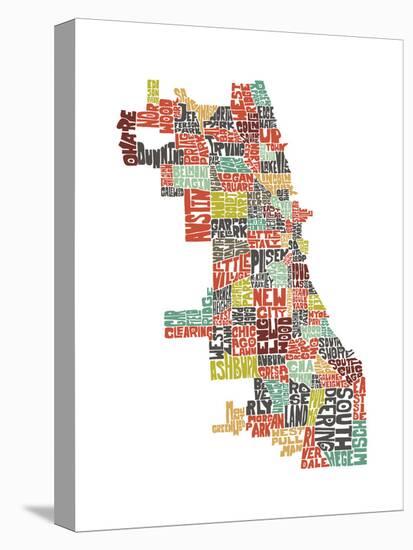 Chicago (color)-null-Stretched Canvas