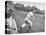 Chicago Cubs Manager Charlie Grimm Racing on to the Field Screaming-null-Premier Image Canvas