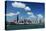 Chicago Daytime Skyline View from the Lake Michigan under Blue Sky. Panoramic View.-Yaro-Premier Image Canvas