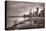Chicago Foggy Lakefront BW-Steve Gadomski-Premier Image Canvas