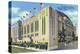 Chicago, IL, Exterior of Chicago Stadium, Madison, Wood, Warren, and Wolcott Streets-Lantern Press-Stretched Canvas