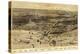 Chicago, Illinois - Panoramic Map No. 1-Lantern Press-Stretched Canvas