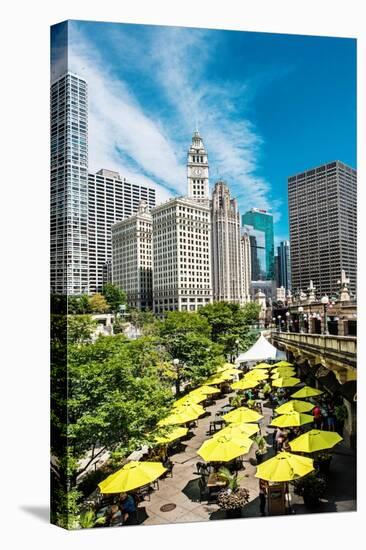 Chicago Morning's-Bill Carson Photography-Stretched Canvas