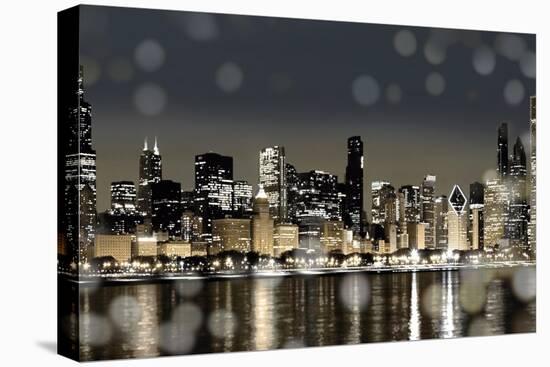 Chicago Nights I-Kate Carrigan-Stretched Canvas