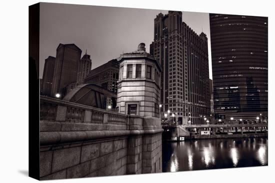 Chicago River Bridgehouse-Steve Gadomski-Premier Image Canvas