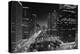 Chicago River Lights BW-Steve Gadomski-Premier Image Canvas