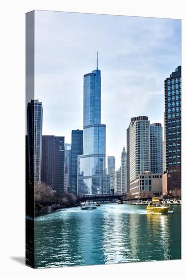 Chicago River Trump Tower-Patrick Warneka-Premier Image Canvas