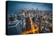 Chicago Skyline by Night-beboy-Premier Image Canvas